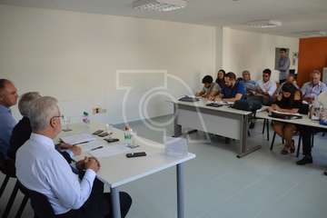 GoroEco arremetió contra los gobernantes del Ayuntamiento en una rueda de prensa  (Foto TA)